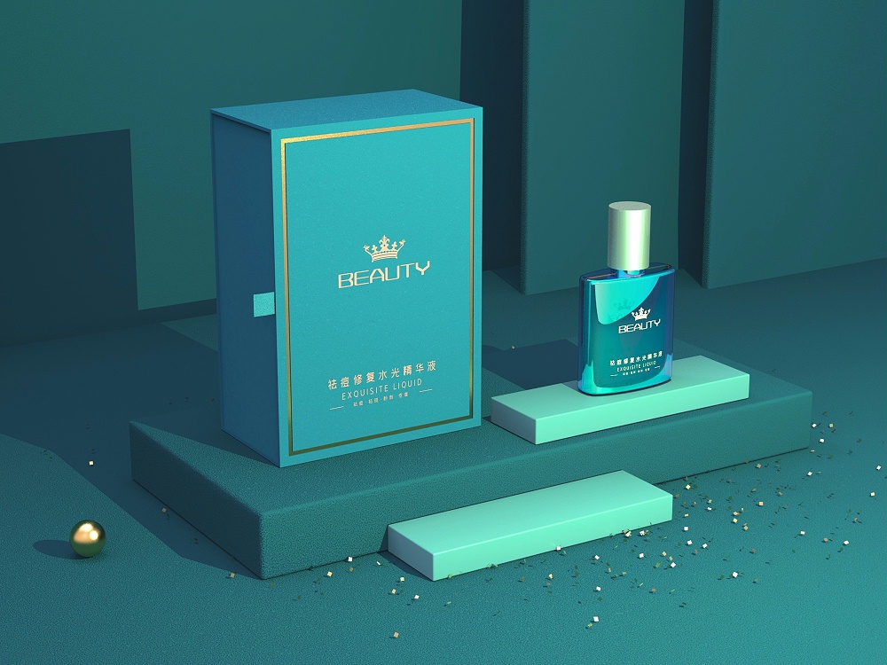 精華液包裝盒—化妝品包裝盒定制—恒印包裝 精華液包裝盒—化妝品包裝盒定制—恒印包裝